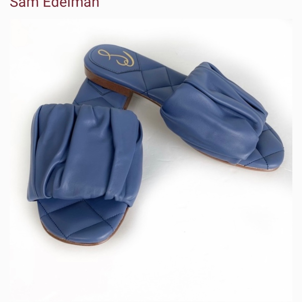 Sam Edelman Briar Slide Blue Sandal
